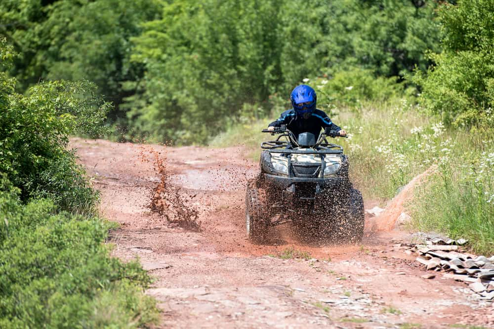 Unusual Things to Do in Pattaya: A rider on an all-terrain vehicle